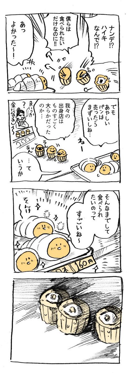 持つ者と持たざる者（カップケーキ） 