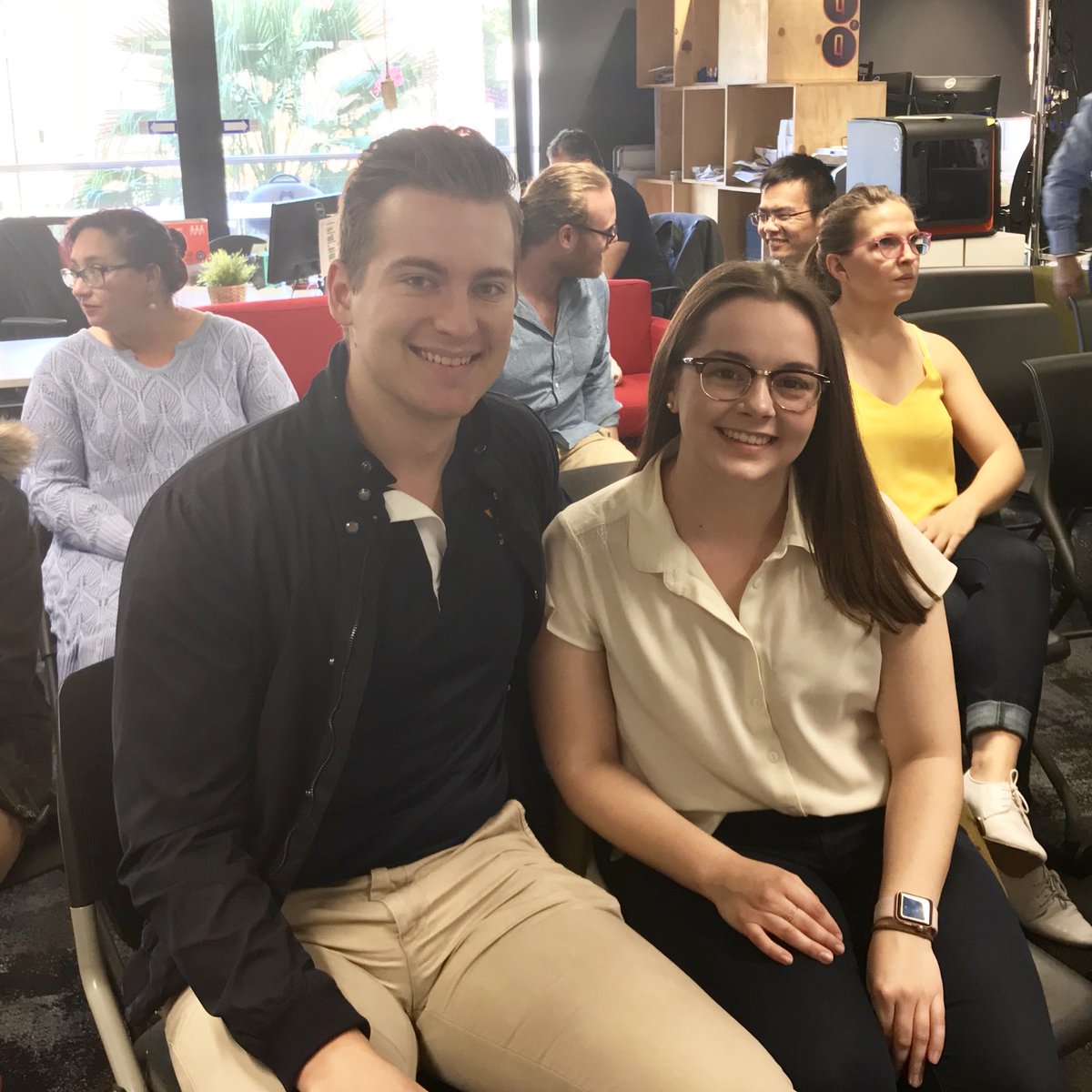EnactusQUT's tweet image. Our President @cmphillips_ and Vice-president @GorenacPatrick representing us today during #IDEASlaunched seminar 🚀💡🌏 @QUTfoundry 👉🏻 ow.ly/pImI30ldbjh