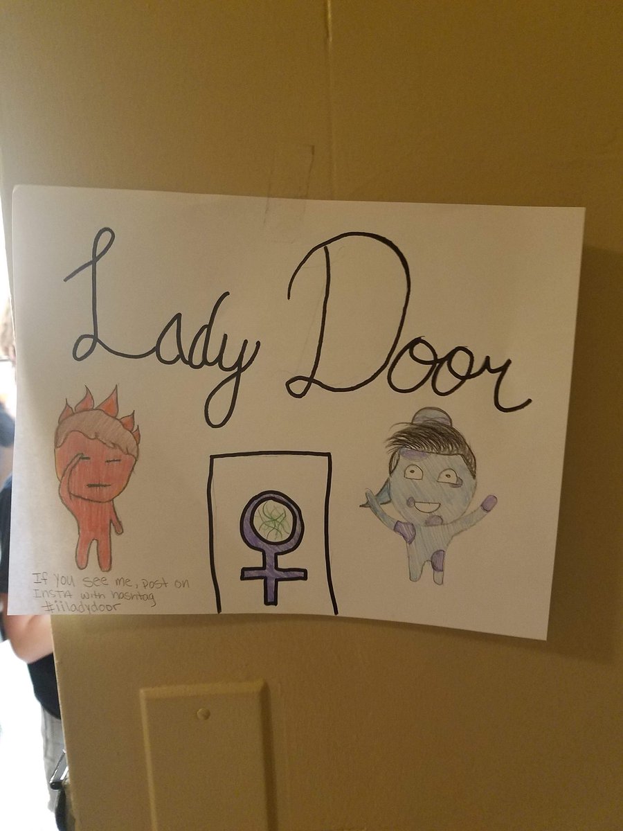 samseevers's tweet photo. Today was absolutely surreal, and I will remember it for the rest of my life. @danielhowell and @AmazingPhil we’re literally the best and I wish I could replay today! (Ps sorry I made you do the cringe OHIO pose, and someone literally put “lady door” on the women’s restroom door) https://t.co/KkMVwk7P4X