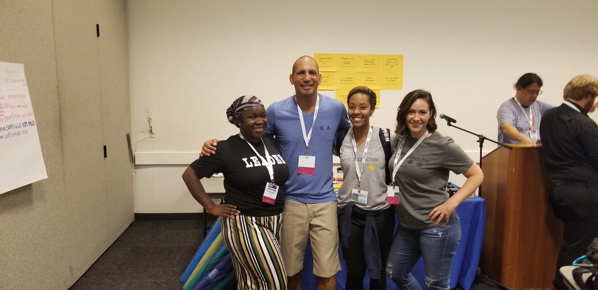 Amazing day at #KIPPLA sharing the passion for PE with others.