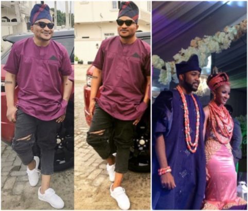 Nigerian Twitter Roasts Masterkraft Over His #BAAD2017 Wedding Ensemble trendazine.com/index/2017/11/…