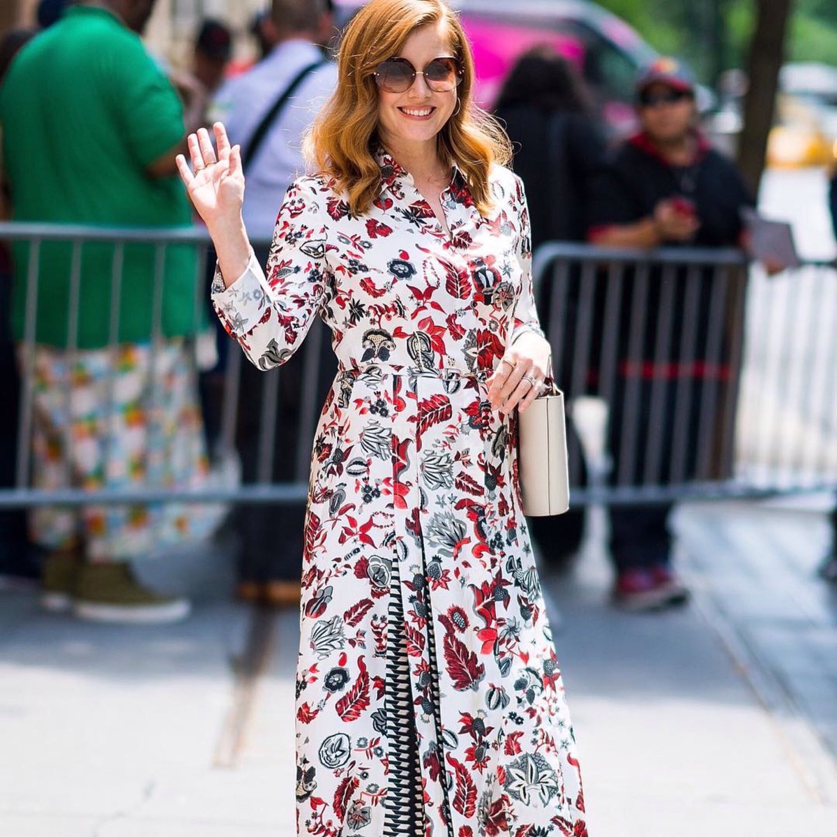 TheStyleStick's tweet image. Amy Adams rocking it in NYC