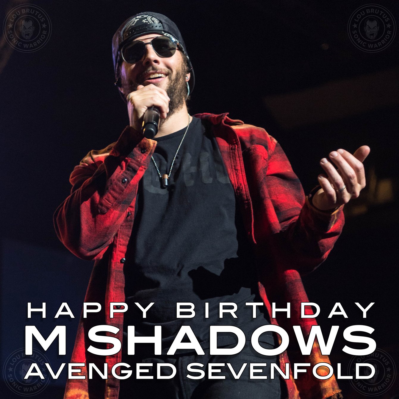 HBD M! Happy Birthday to M Shadows of Avenged Sevenfold!   