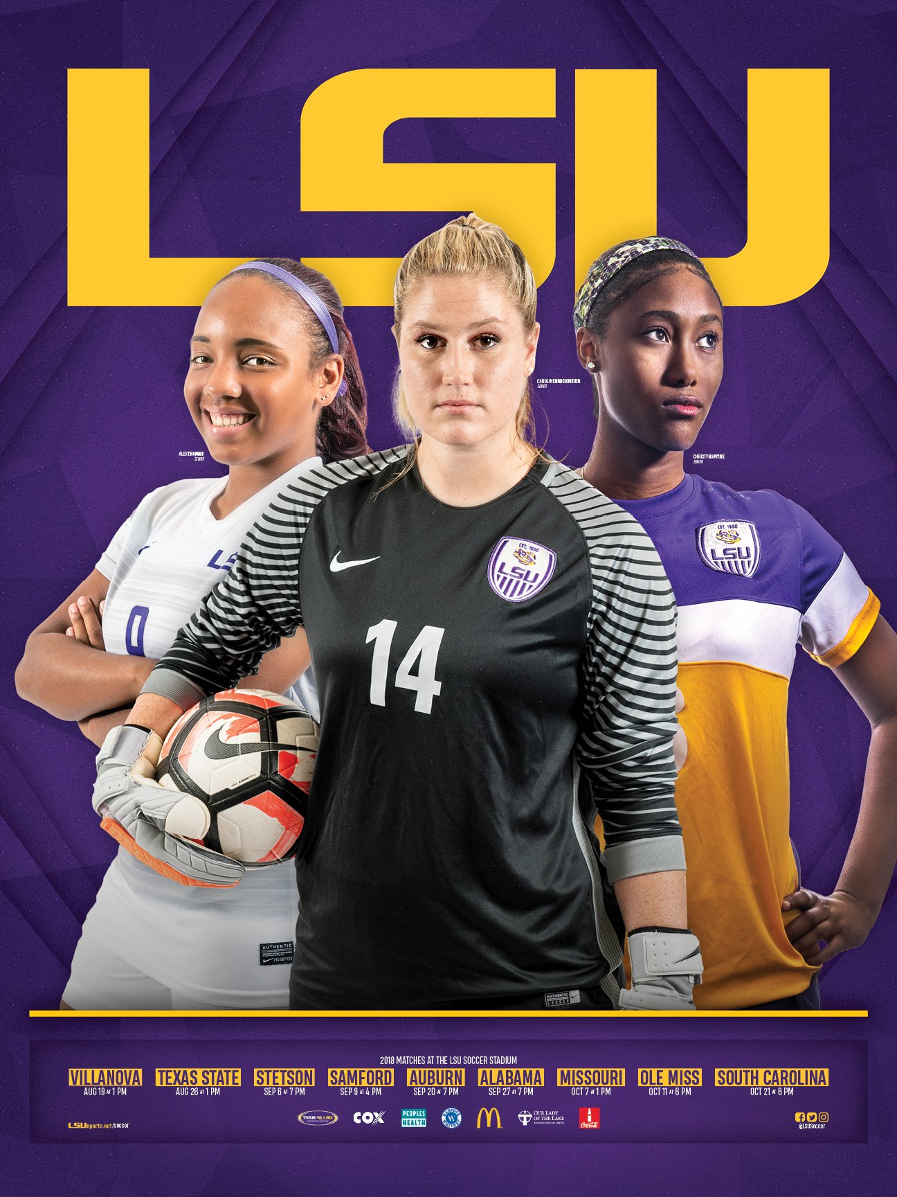 Lsu sales soccer shirt