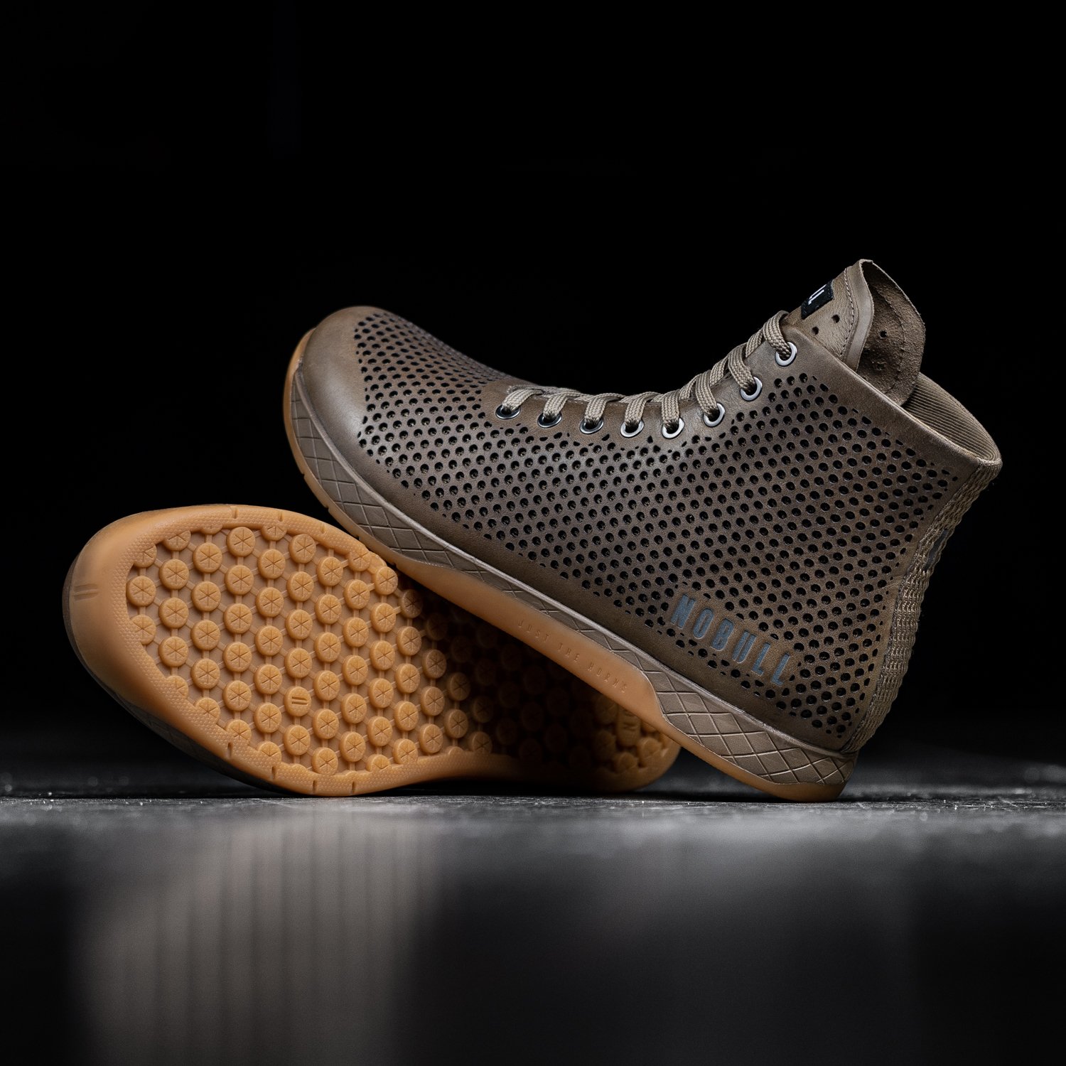 Nobull sand leather trainer discount