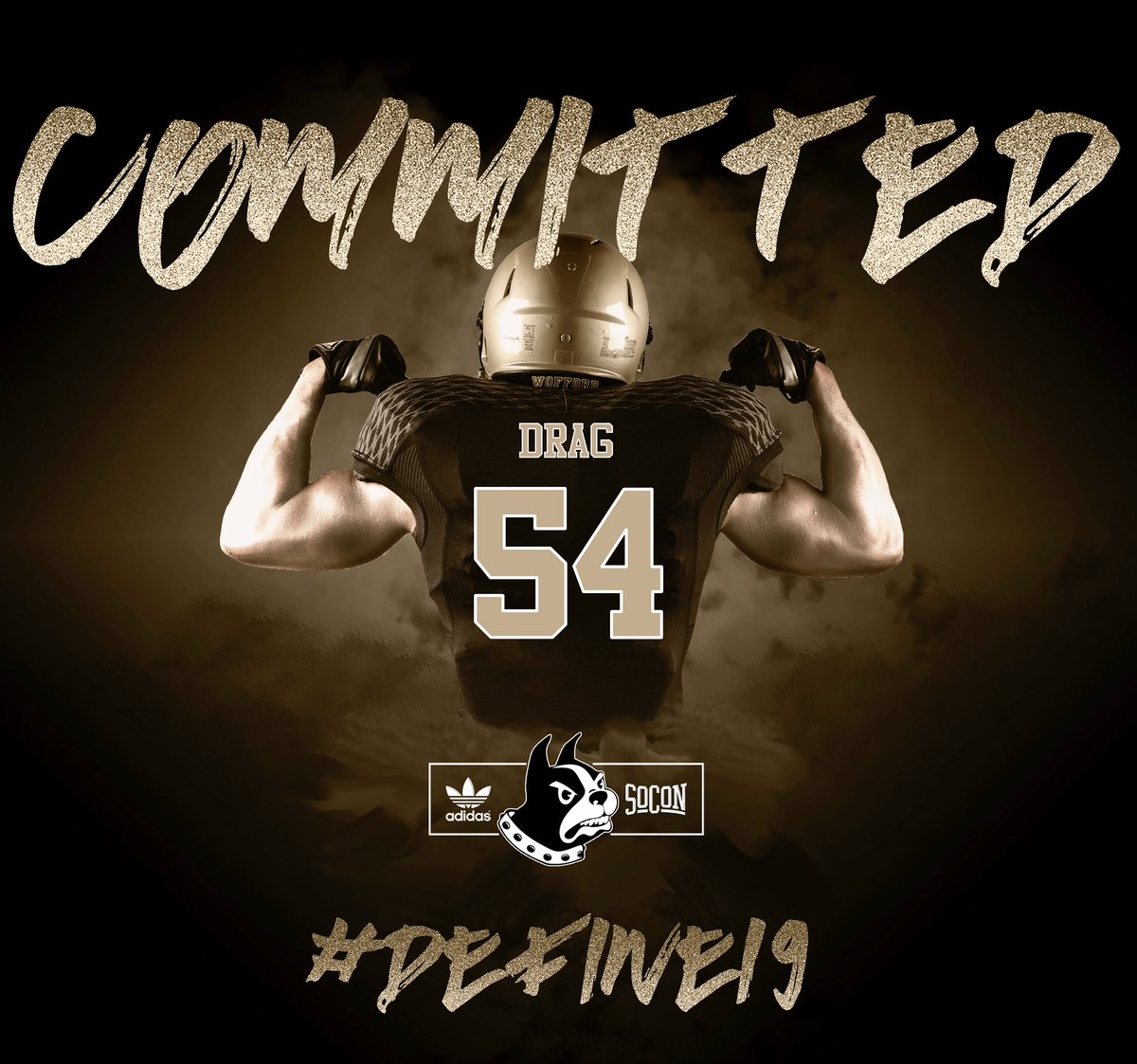 JacobDrag's tweet image. Very excited to say that I have committed to play football at Wofford!🏈 #Define19 @CoachASmith_ @CoachSiefkes @CoachConklin