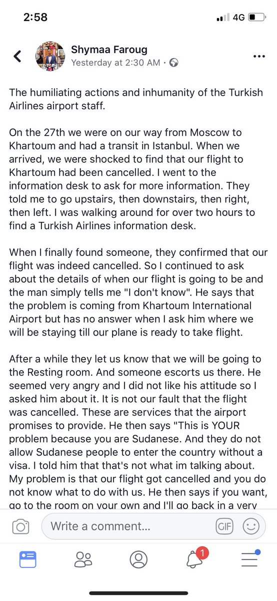 MustafaUgoul's tweet photo. @rterdogan_ar

https://t.co/R8X9YiVE7j

The humiliating actions and inhumanity of the Turkish Airlines airport staff. 

#turkishairlines  #TurkishAirlines #Turkish_Airlines https://t.co/AMtDRLBf5W