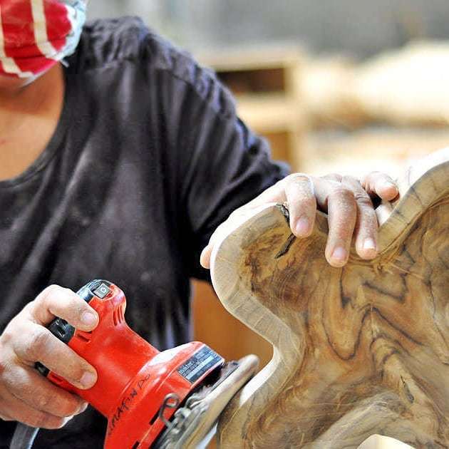 MyOwnBali's tweet image. Raw #woodsanding of a #timber #fruitbowl ift.tt/2NXzPaA