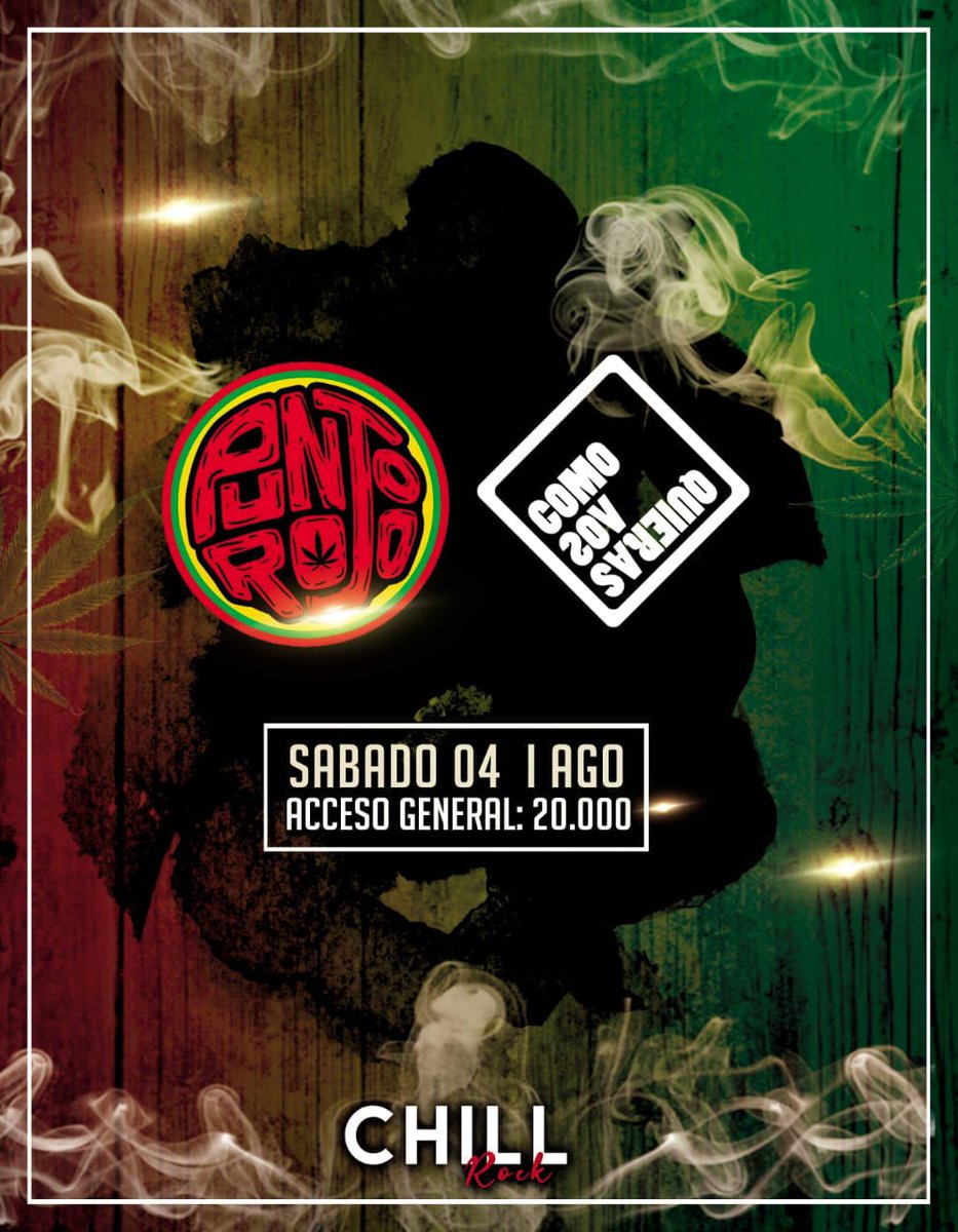 Por qué es justo y necesario!😌 FESTEJAMOS EL DÍA DE LA AMISTAD 😎🎉, con los amigos de Como Vos Quieras y no podes quedar fuera 👌 Los esperamos a todos en  #ChillRock 😉🤙 (Rep. Argentina 297 c/ Boggiani y Mcal. López)
#Elreggaequesebaila #RockAndPop #TodoLoQueHayEnVos #jaukeee