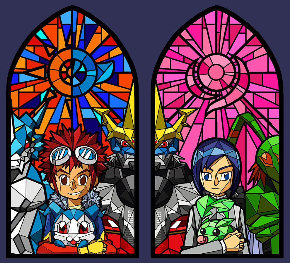 Nightglimmer I Was Going To Wait Until Tomorrow And I Didn T Get To Finish All Of Them But Seeing All The Digimon Fanart Today Made Me Wanna Share These Now