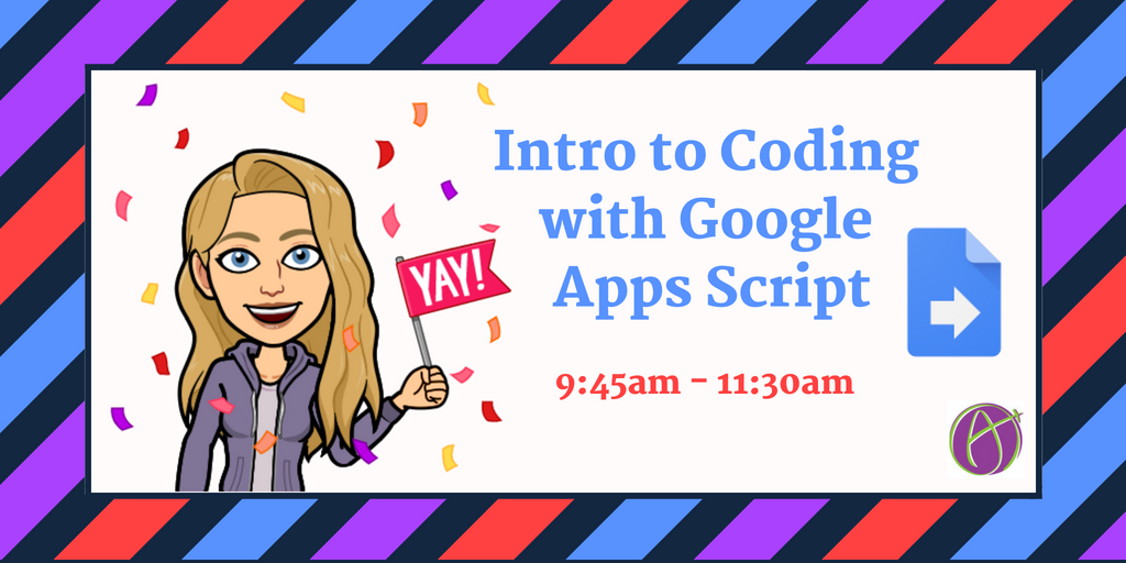alicekeelerorg's tweet image. Join @alicekeeler for her Intro to Coding presentation at  #TechSplash2018. Starts in one hour, don&apos;t miss out on this great session. ^EM #googleClassroom #codenoob