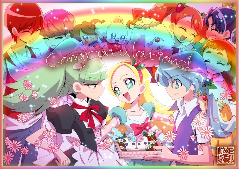 7月30日は #シエル と #リオ の誕生日
遅ればせながら おめでとう?? #precure 