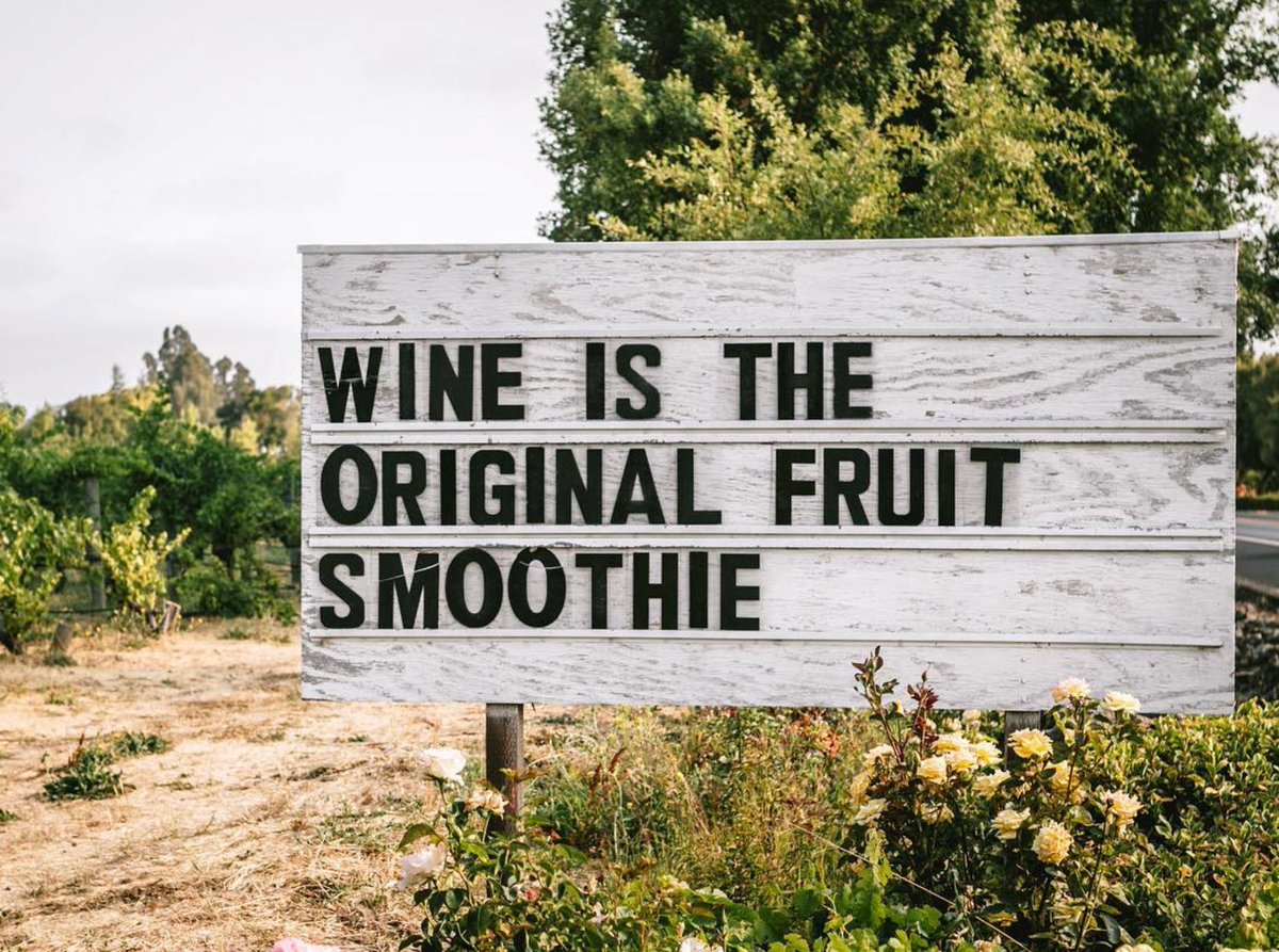VinturiOfficial's tweet photo. Can’t argue with that. 🍷 📸: @clinecellars
・・・
Having wine for breakfast is basically the same thing as having a smoothie, right? #itswineoclocksomewhere #winelover #winequotes #winememes #vinturi #elevateyourwine #winelogic https://t.co/31RGiS5IjC