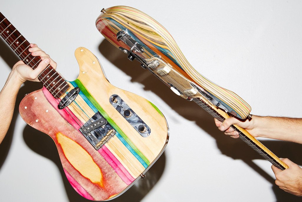 goodimalist's tweet photo. Meticulously made, supremely unique guitars, built from old skateboard decks by @prismaguitars
https://t.co/bsJZK75ap0
#Goodimalist #Guitar #Skate #Upcycled #Handmade https://t.co/f596b1t5U8