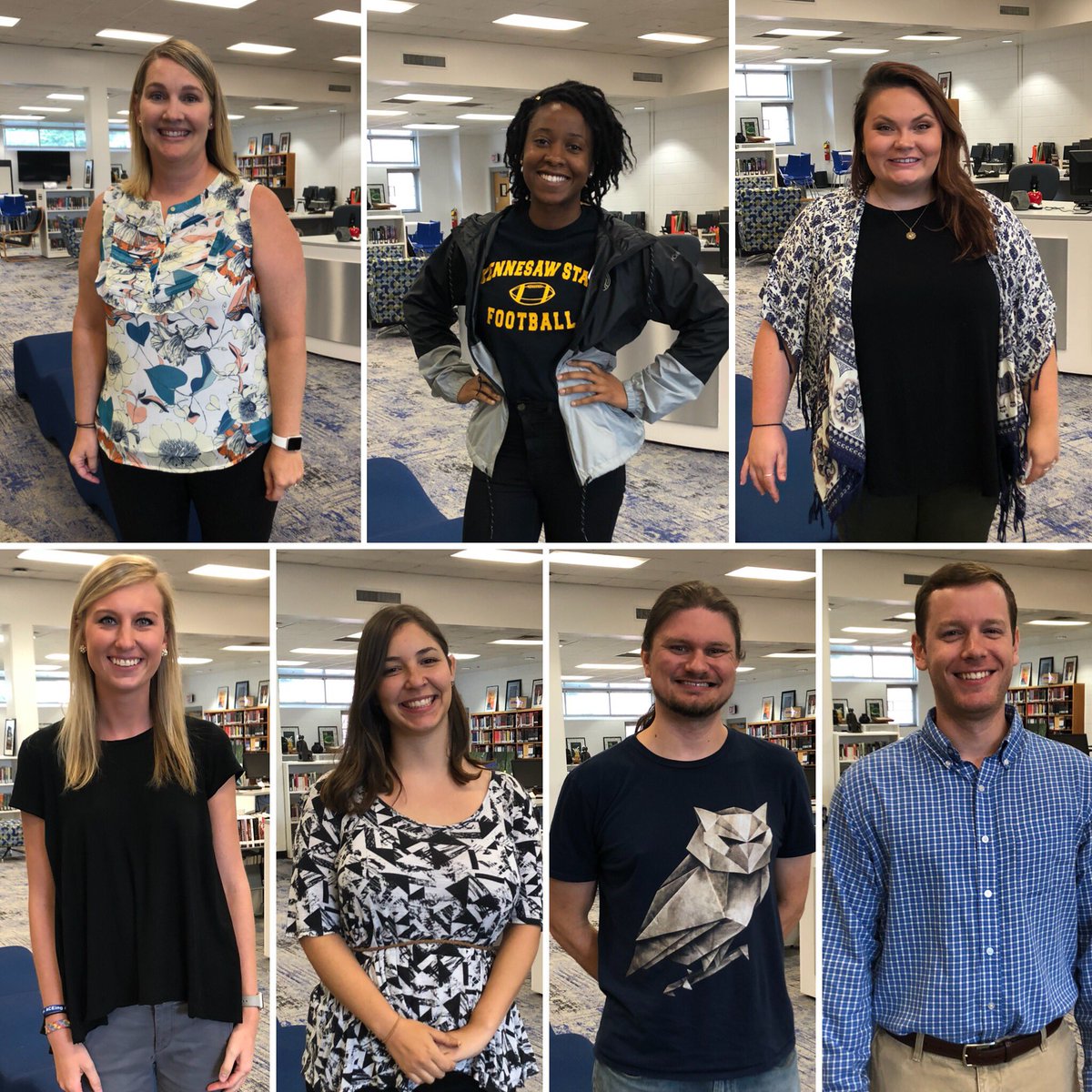 hollowayteaches's tweet photo. Here’s a peak at our newest Spartans! Lookout for the great things they’re going to do for students! #TheNorthSpringsWay @NSSpartans @hansonmscott https://t.co/MTdaZ0HVAa