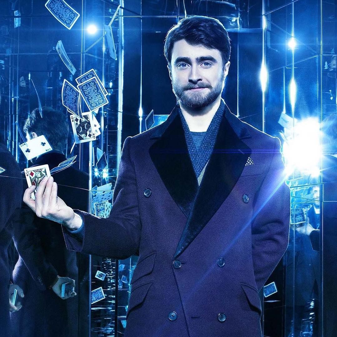 Happy Birthday, Mr. Potter! Daniel Radcliffe with MONARCH Playing Cards in Now You See Me.  