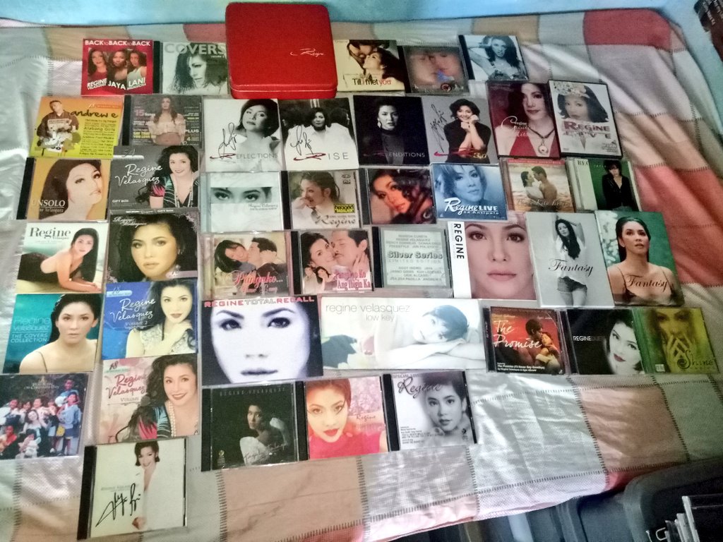 sauljohnjoseph1's tweet photo. My Regine Velasquez @reginevalcasid albums unti na lang kulang lalarga na..
#reginevelasquez #reginevelasquezalcasid #albums #follow #cd #soundtrack #movie #teleserye #followback #fanmode #diva #asiasongbird #biritera #biritqueen #songbird #philippinesongbird #followme #imafan https://t.co/xeygHeMqQl
