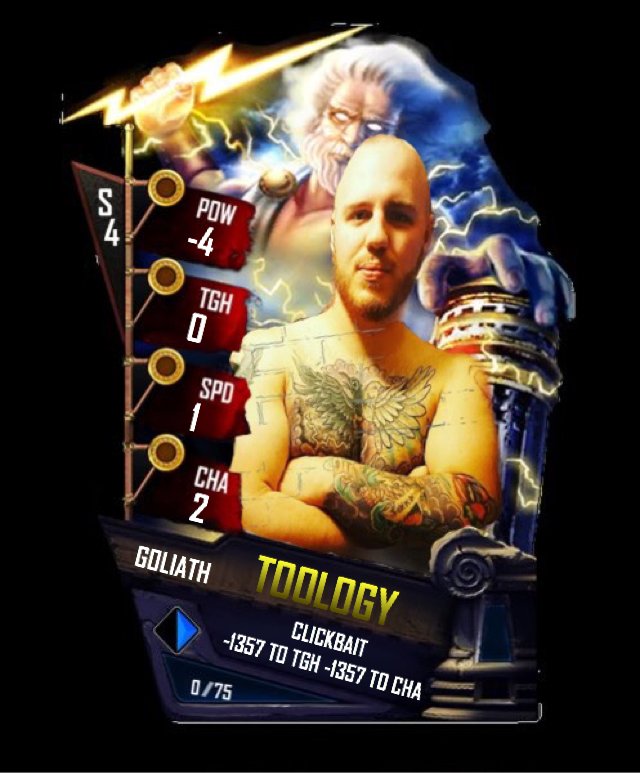 S2_BrandonS's tweet photo. My next custom is “special edition” and is sure to be a big hit in the #WWESuperCard universe!!!! @SupercardEdward @WrestlingDude98 https://t.co/CzzLNJelpU
