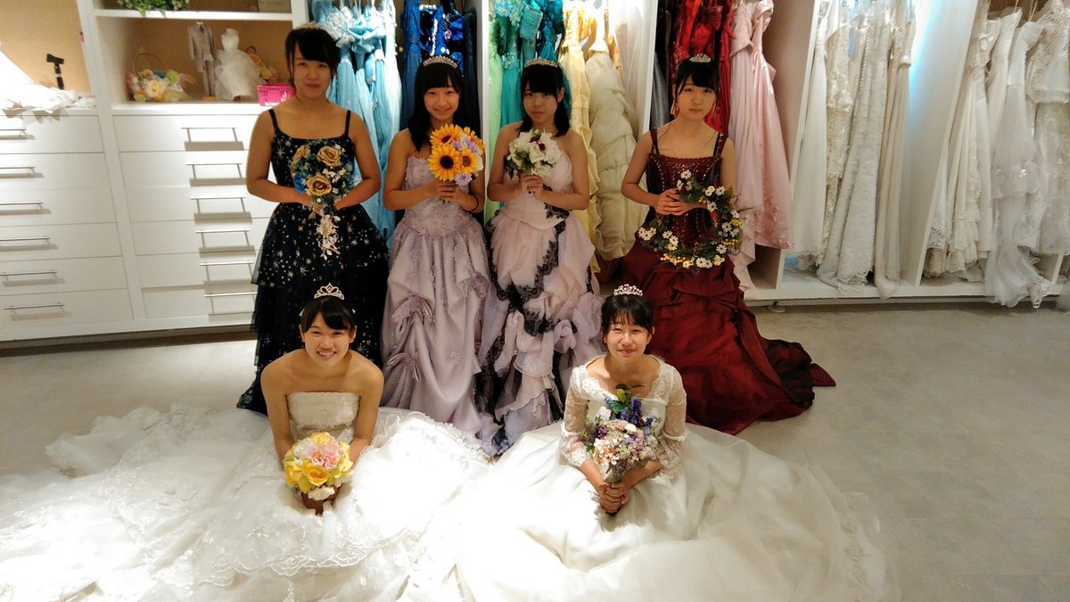 大阪ウェディング ブライダル専門学校 En Twitter 8月1日ドレス試着 可愛いドレスが似合ってるね ホームページはこちら T Co Vqvs4fzv5c 大阪ウェディングアンドブライダル専門学校 ドレス カラードレス ウェディングドレス オープン
