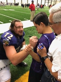 TeamUpFor1's tweet photo. Team Up For 1 - Ravens Day 2018 https://t.co/4uQj4n5m6c