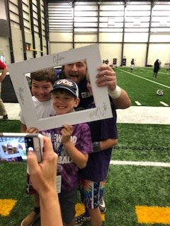 TeamUpFor1's tweet photo. Team Up For 1 - Ravens Day 2018 https://t.co/qo5ajS7BeU