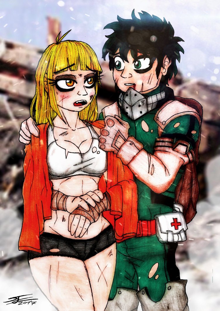 lenoctoling's tweet image. Deku x toga