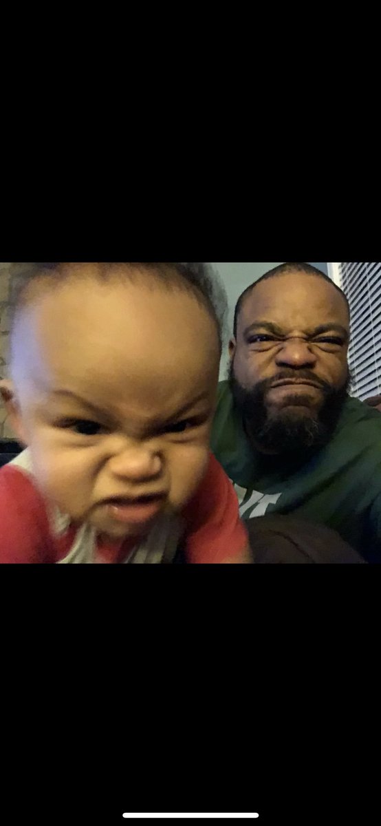 donjuan081's tweet photo. #MEANMUGGIN #YOUdontWantNoSchmoke #miniMe #saySumtin #SimbaDontPlay #Comin@U #futuremvp⚾️… https://t.co/AGFU7Q2KGa