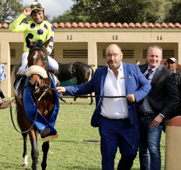kjbloodstock's tweet photo. What a fantastic 2017/18 season for top owner Braam van Huyssteen. 104 wins, 12,5% wins to runs and an incredible 4 Grade 1 wins! Congratulations to everyone involved and all the very best for the new season ahead 👌🍾🏇#LegalEagle #MightyHigh #UndercoverAgent https://t.co/UojMKaLLFj