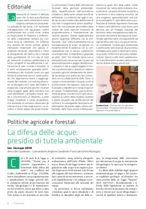 Editoriale sul nuovo numero di Laboratorio ecosostenibile - agronomiforestalipotenza.it agronomimatera.com <a href="/agroforpz/">agronomiforestalipz</a> <a href="/AFMatera/">AgronomiForestaliMT</a> <a href="/SistiPresidente/">andrea sisti</a> <a href="/CarmineCoccaMT/">Carmine Cocca</a>