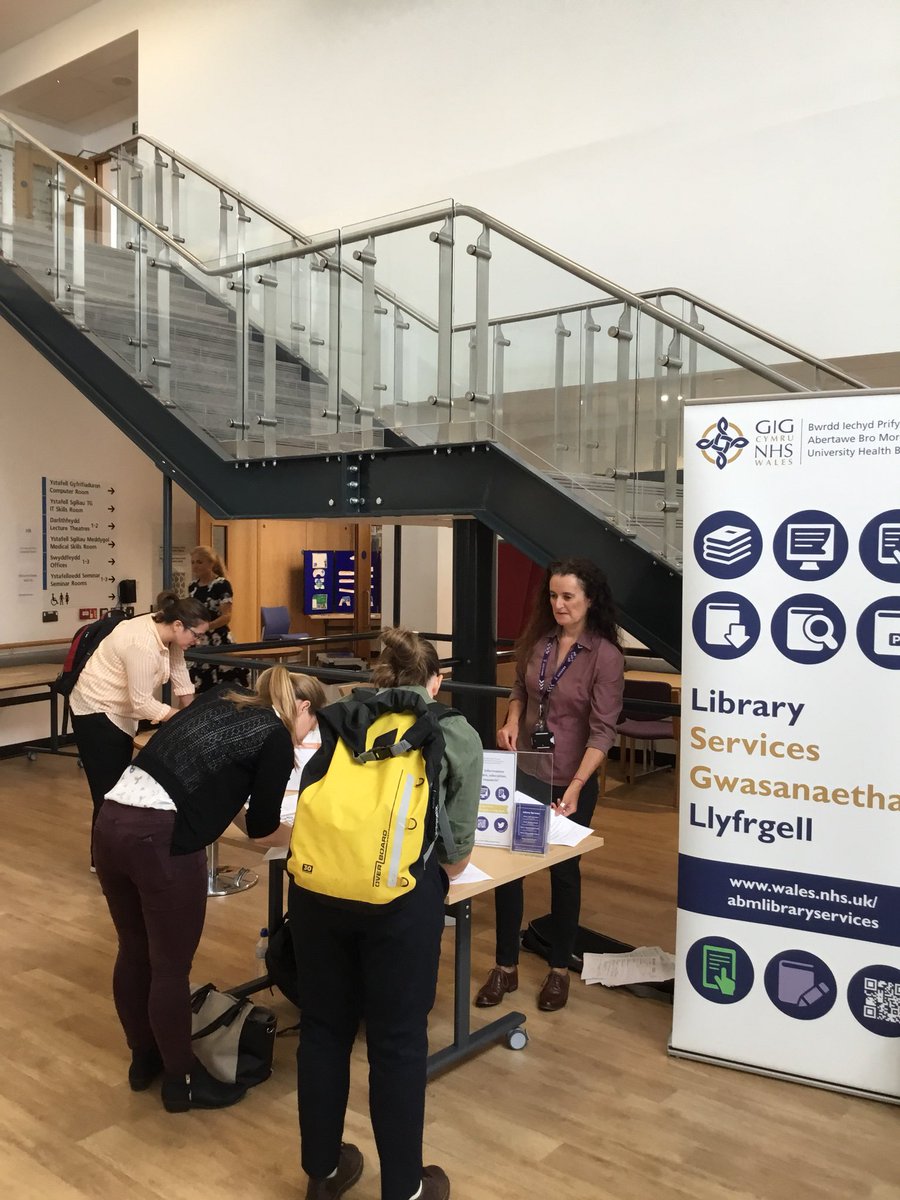 SwanBayUHBLibs's tweet photo. Welcome to all our new doctors! Remember to sign up for library services at induction and find out how we can support you @WelshHealthLib @ABMMedEd https://t.co/td5gdqyn0H