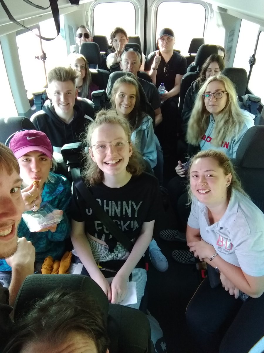 BwDBigBand's tweet photo. #ontheroad BwD heading up to Aberdeen for @AberdeenIFYA  #aberdeenorbust https://t.co/0x9BPdy1Qd