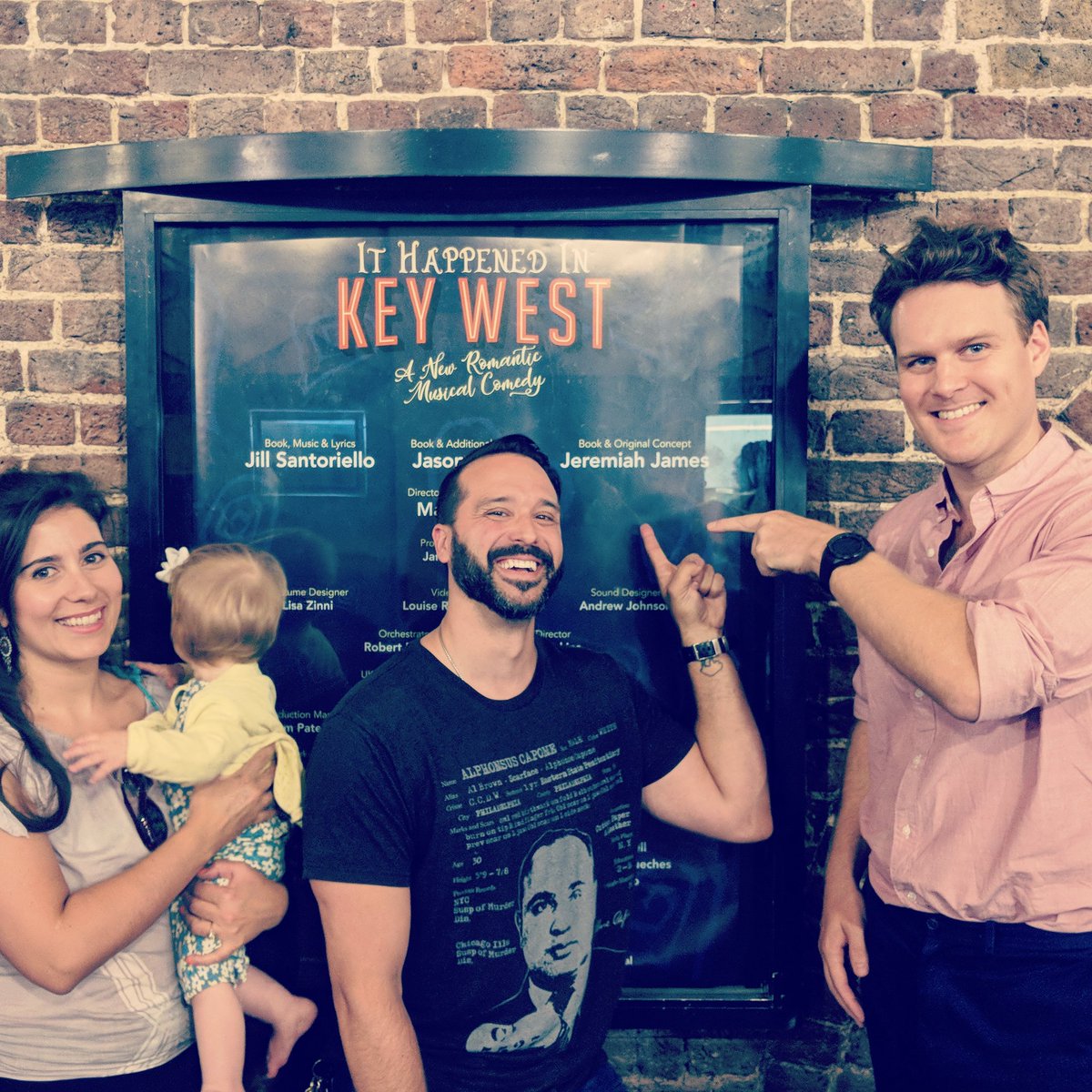 andalexander's tweet photo. From concept to creation. So proud of old @teatromusic flame @actorjjames. Go see the wonderfully blackly comic IT HAPPENED IN KEY WEST at @CharingCrossThr https://t.co/5iXHbFohmq