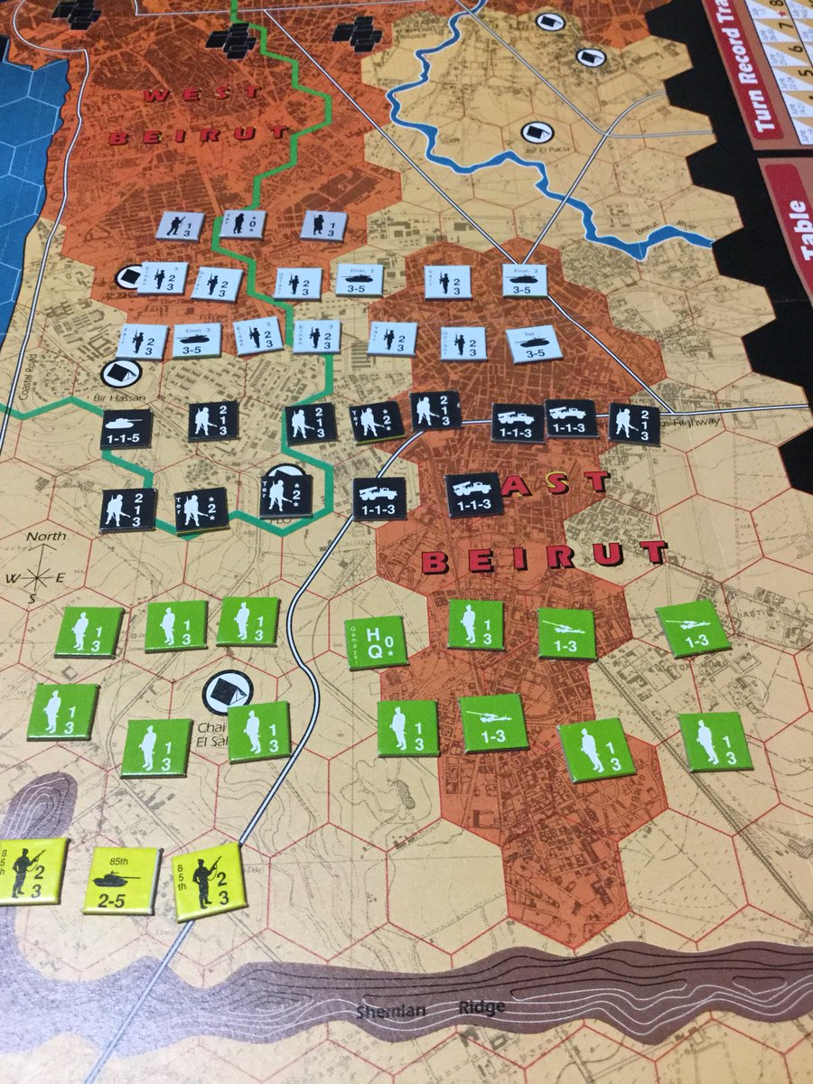 ts9ts9ts's tweet image. Beiruit’82 #strategyandtactics #wargame