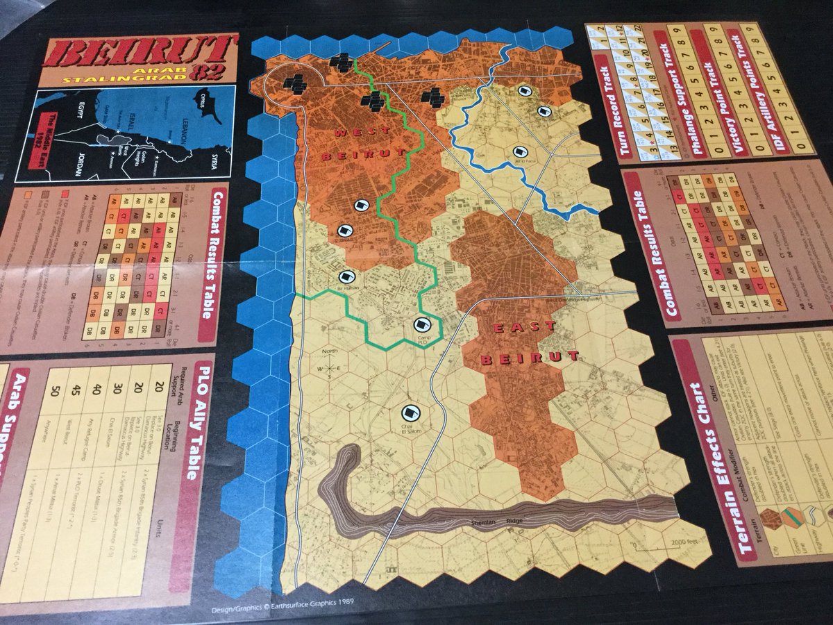 ts9ts9ts's tweet image. Beiruit’82 #strategyandtactics #wargame