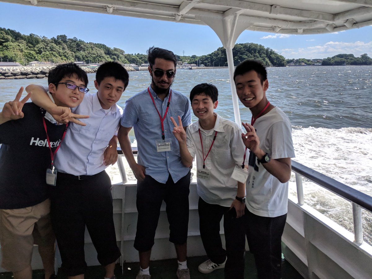 mswooldridge's tweet photo. Day 2 and 3 in Japan. Learning lots about the earthquake, tsunami and nuclear disaster in Fukushima and Sendai. We then took a boat trip to see the beautiful Matsushima Bay! https://t.co/nTnzwIY5u8