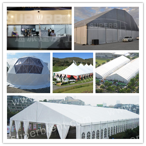 High quality aluminum tents for wedding, exhibition, church, warehouse,hotel and military use etc.
Welcome to query.
Whatsapp:0086 18820842548