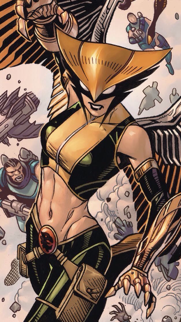 Jessica Jones vs Hawkgirl (Kendra Saunders)