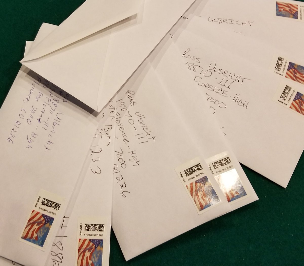 themikesalvi's tweet photo. @nathan_hauk tonight was bangin, well done #teamcryptsome #cryptoshitshow #steemphilly #steepshot #DearRoss #freeross Prison sucks write @RealRossU a letter
Ross Ulbricht, #18870-111
USP Florence – High
P.O. Box 7000
Florence, CO 81226 https://t.co/VrfLkCE53e