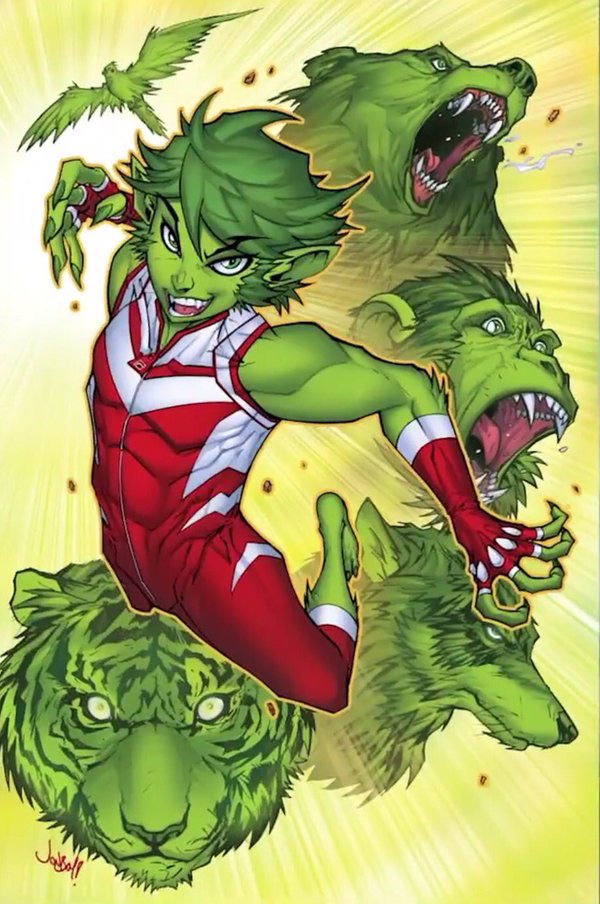 Bumblebee vs Beast Boy