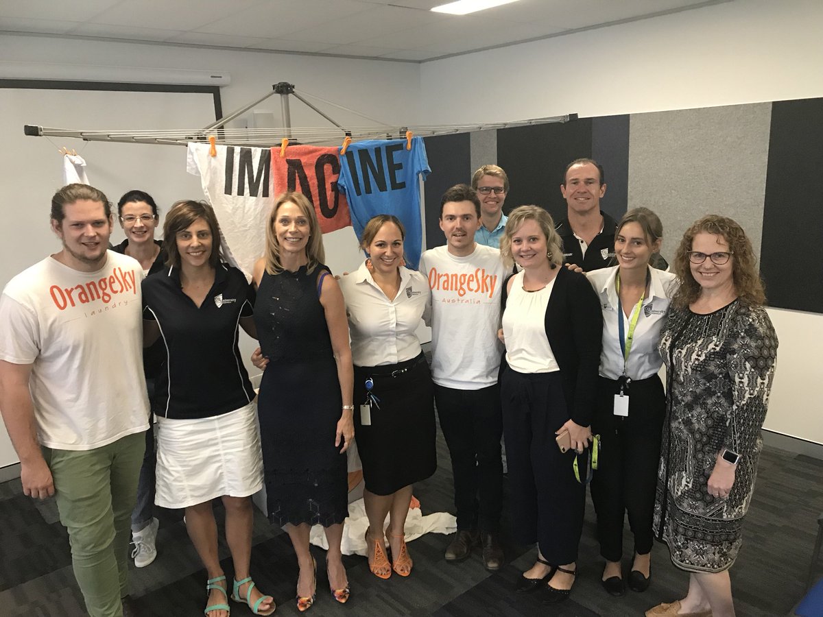 meegs_4's tweet photo. “Never underestimate the power of awesome conversations”. @OrangeSkyAU achieving great things and are truely inspiring. It makes me think, what can I do to make a difference? #conversations #CQUniTSV #CQUni #FestivalofChange #socialinnovation https://t.co/l5l2WfPZIS