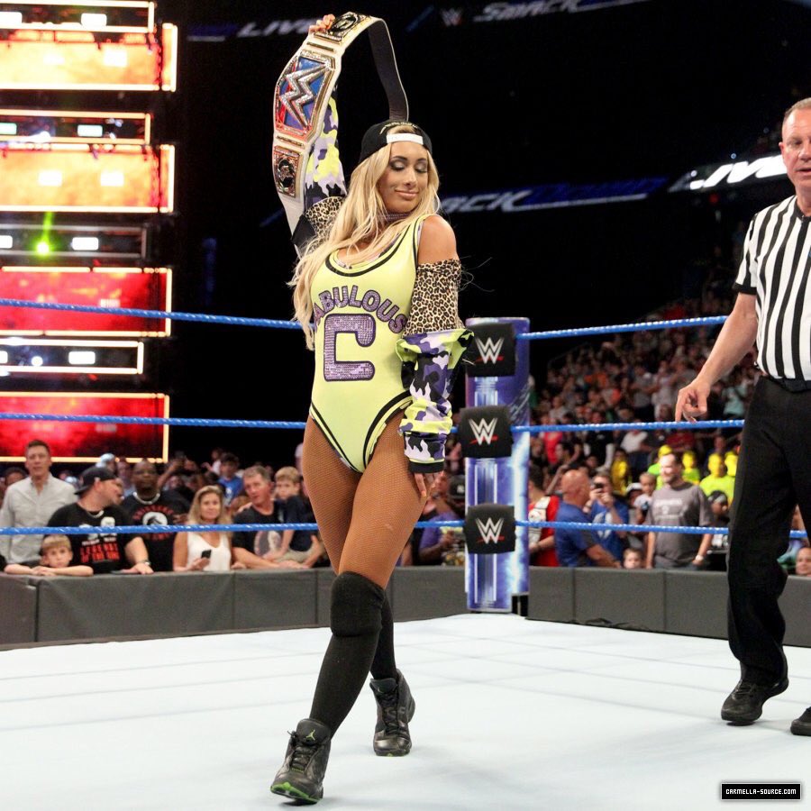 strxngclcve's tweet photo. One on one? Triple threat? Fatal four way? Six pack challenge? Doesn’t matter. Summerslam will be F-A-B-U-L-O-U-S when I retain MY Smackdown Women’s Championship. Capiche?💋 https://t.co/k8SLWbk9B5