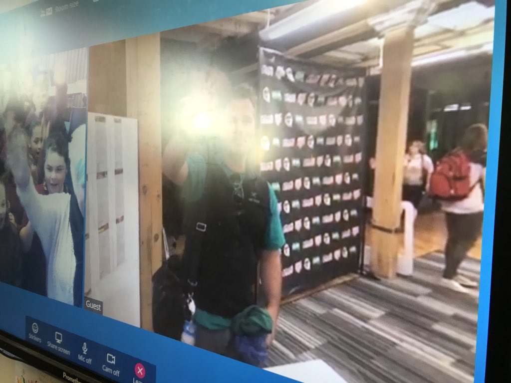 JoyceBronwyn's tweet photo. Doesn’t get much better than your kids in Australia getting the chance to meet @flipgrid founder @design2research at Flipgrid HQ. #FlipGridFever #FlipgridLIVE #flipgridZING @mrshurtteaches @m_drez https://t.co/5a708SPg7U