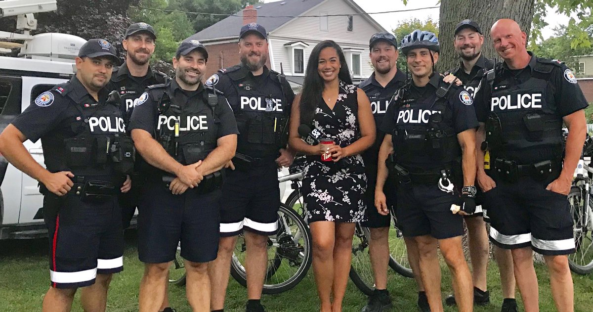 Relphy85's tweet image. 55 CRU with ⁦⁦@kaylamarieTO⁩ in Withrow Park, for the 416 Light Up The Night