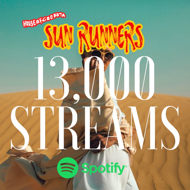 luthermallory's tweet photo. 13K @Spotify streams from all over the π. We can't stop smiling right now! π΅π
@SpotifyCanada #HouseOfGoobata #SunRunnersRun #Music #ElectronicMusic #EDM #NewMusic #Pop #Spotify https://t.co/gdCyK08LXD