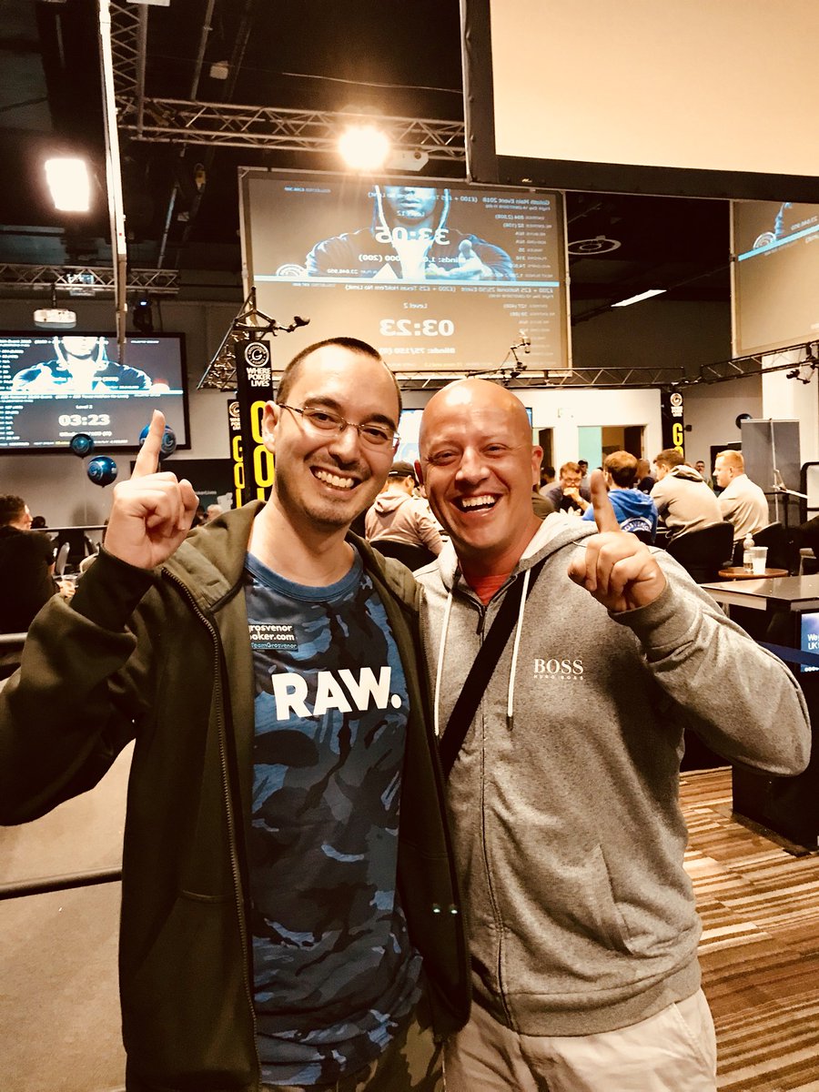 WilliamKassouf's tweet photo. GOLIATH 2018!

Going up to Coventry today to play Goliath Main Day 1E! Current prizepool £500,000+ and counting!

See you all in Coventry for another record breaking Goliath and good luck at the tables! Booyah!
🤑💪🗣💷🏆🍾🎉☝️
@GrosvenorPoker 
#Goliath2018
#MakingPokerFunAgain https://t.co/sB2TNp3cqj