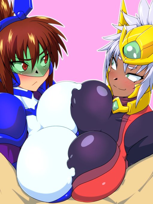 [R-18] バトンタッチ #おっぱい #乳合わせ #ボディスーツ https://t.co/BQpwzIObzu 