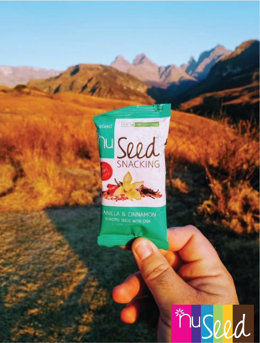 NuSeedSnacks's tweet photo. Today is #MountainClimbingDay – grab a packet of NuSeed and head up your local trail. Seeds are the perfect snack for a slow energy release. Ask Nicole Capper – she recently had a pack when she hiked up Cathedral Peak. https://t.co/Ll0T4iFudO