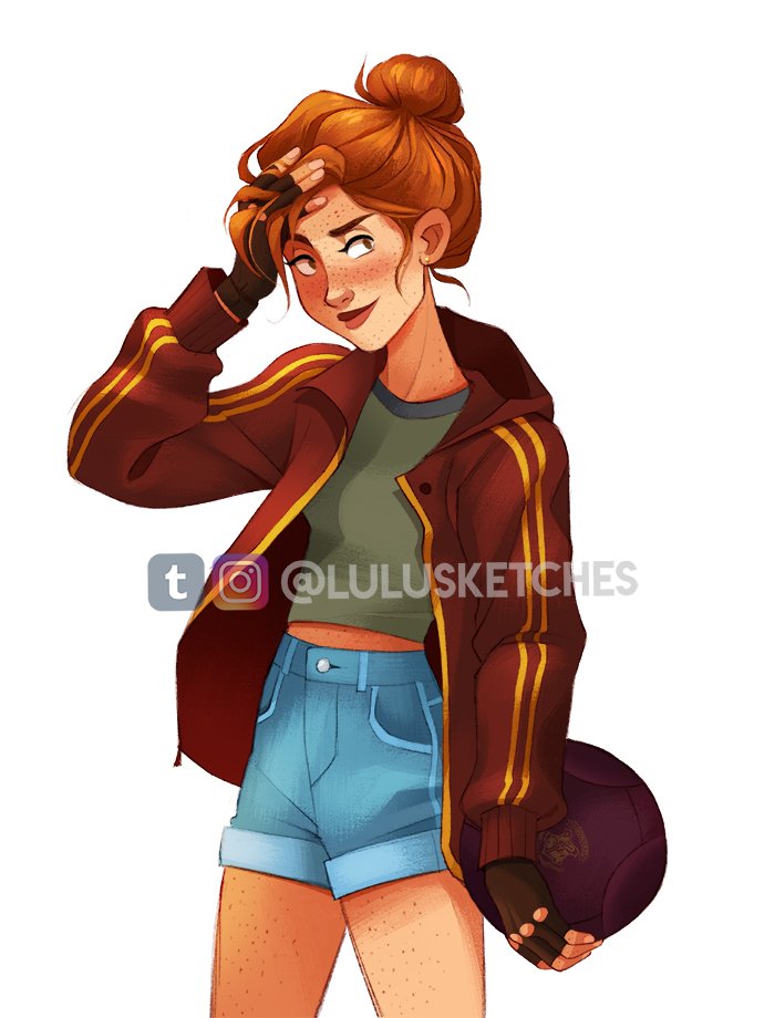 Ginny weasley! (happy birthday harry)     
