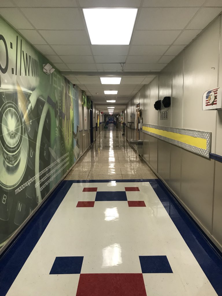 An annual tradition- return to school the night before the 1st day of school when its late and everyone is gone. Walk through the halls and say a pray for every person that enters the building and those of us who impact students so much daily! #kidsfirstadultssecond #itsaboutthem