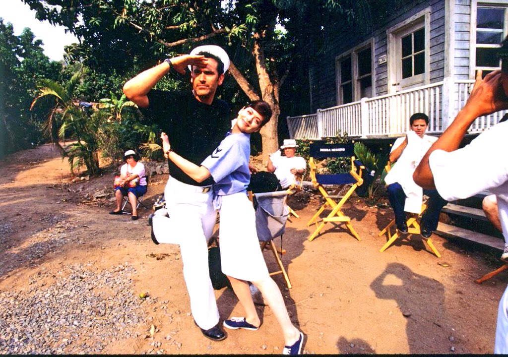 GroovyBruce's tweet image. McHale’s Navy flashback: Almost every actor in the 90s smoked cigars. It was fun to be part of a project that dated back to my formative years. I had actually watched the original TV show. The movie version bombed, but we had some fun in Barra de Navidad, Mexico.